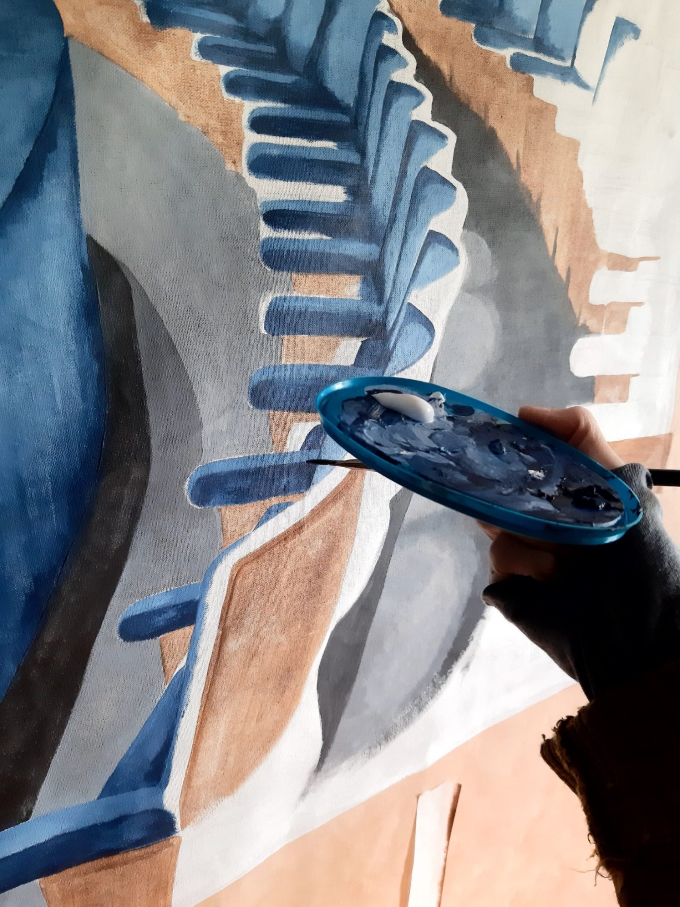 10. Seating detail is added